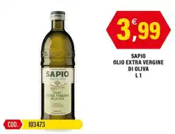 Adhoc Sapio olio extra vergine di oliva offerta