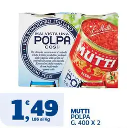Ok Sigma Polpa Mutti offerta