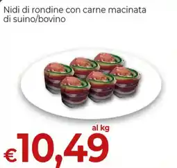 Maxi Nonna Isa Nidi di rondine con carne macinata di suino/bovino offerta