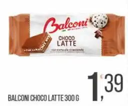 Cash pro Balconi Choco Latte offerta