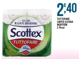 Sidis Carta cucina Scottex Tuttوفare offerta