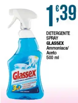 Sidis Detergente spray Glassex offerta