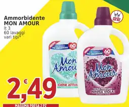 Market Ingross Ammorbidente Mon Amour offerta