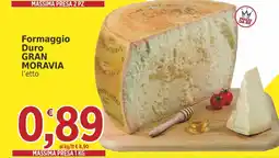 Market Ingross Formaggio Duro Gran Moravia offerta