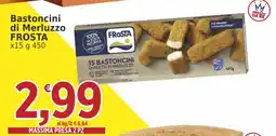 Market Ingross Bastoncini di Merluzzo Frosta offerta