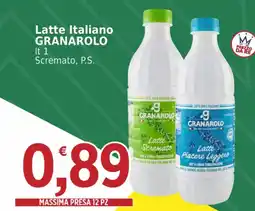 Market Ingross Latte Italiano Granarolo offerta