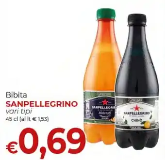 Bibita Sanpellegrino vari tipi