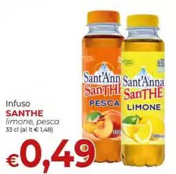 Maxi Nonna Isa Infuso Sant'Anna Santhe limone, pesca offerta