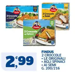 Ok Sigma Findus 2 Crocchette offerta