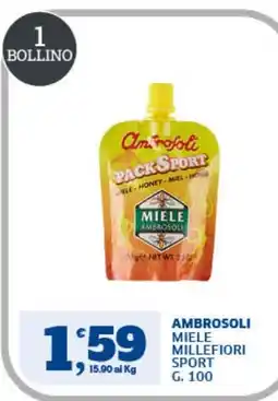 Ok Sigma Ambrosoli miele millefiori sport offerta