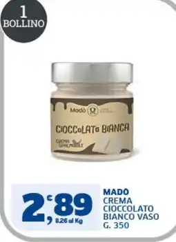Ok Sigma Mado crema cioccolato bianco offerta
