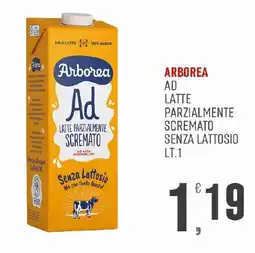 Maxipiù Arborea latte parzialmente scremato senza lattosio offerta