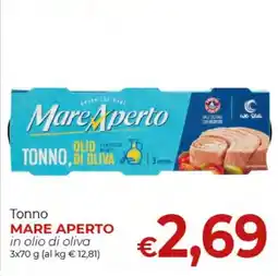 Maxi Nonna Isa Tonno Mare Aperto in olio di oliva offerta