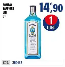 Adhoc Bombay Sapphire Gin offerta