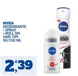 Ok Sigma Nivea deodorante offerta