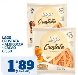 Ok Sigma Lago Crostata albicocca cacao offerta