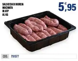 Adhoc Salsiccia di Norcia macinata in ATP offerta