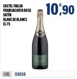 Adhoc Castel Faglia Franciacorta DOCG Satèn Blanc de Blancs offerta