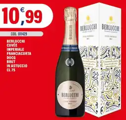 Adhoc Berlucchi cuvée imperiale franciacorta offerta