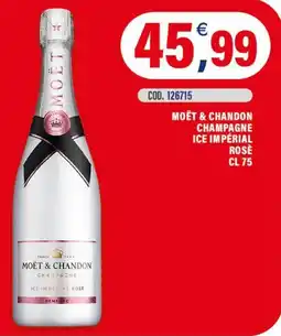 Adhoc Moët & Chandon Champagne Ice Impérial Rosé offerta