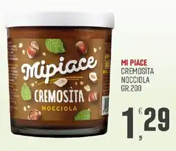 Maxipiù Mipiaci cremosita nocciola offerta