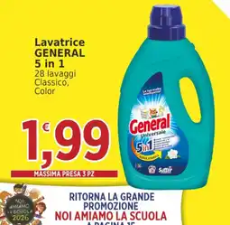 Market Ingross Lavatrice General 5 in 1 offerta