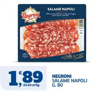 Negroni Salame Napoli