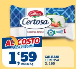 Ok Sigma Galbani Certosa offerta