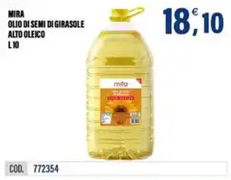 Adhoc Mira olio di semi di girasole alto oleico offerta