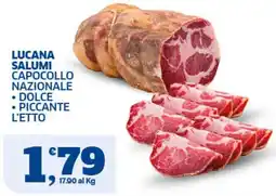 Ok Sigma Lucana Salumi Capocollo Nazionale offerta