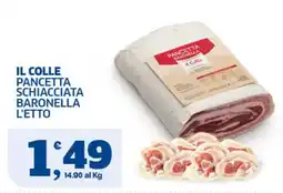 Ok Sigma Pancetta schiacciata Baronella offerta