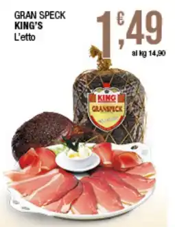 Sidis Gran Speck King's offerta