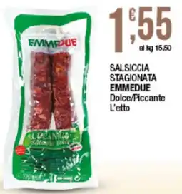 Sidis Salsiccia stagionata Emmedue offerta