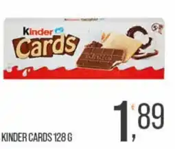 Cash pro Kinder Cards offerta
