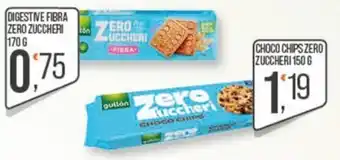 Cash pro Gullón Zero Zuccheri Choco Chips offerta