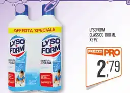 Cash pro Lysoform classico offerta