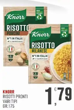 Maxipiù Knorr risotti pronti vari tipi offerta