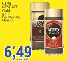 Market Ingross Caffè NESCAFE Gold Decaffeinato offerta
