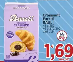 Market Ingross Croissant classico cioccolato Bauli offerta