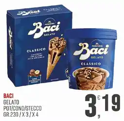 Maxipiù Baci gelato classico offerta