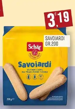 Maxipiù Savoiardi Schär offerta