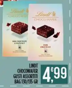 Netto Supermercati Lindt Chocowafers gusti assortiti offerta