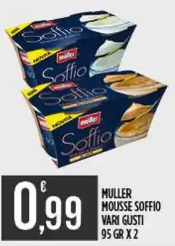 Netto Supermercati Muller mousse soffio offerta