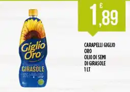 Netto Supermercati Giglio Oro olio di semi di girasole offerta