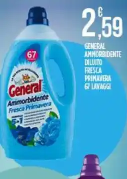 Netto Supermercati General Ammorbidente Fresca Primavera offerta