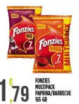 Netto Supermercati Fonzies multipack paprika/barbecue offerta