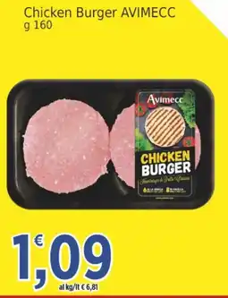 Market Ingross Chicken Burger Avimecc offerta