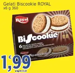 Market Ingross Gelati Biscookie Royal offerta