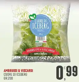 Maxipiù Ambruosi & Viscardi Cuore di Iceberg offerta