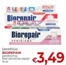 Maxi Nonna Isa Dentifricio Biorepair peribioma, fast sensitive repair offerta
